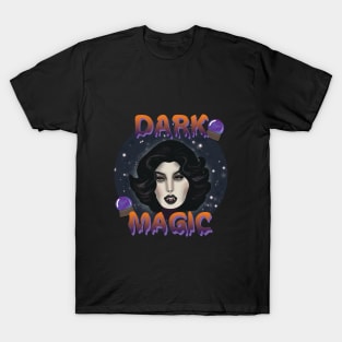 Dark Magic Witch Happy Hallowen T-Shirt